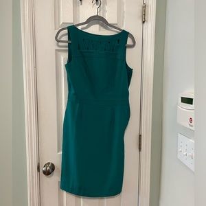 Teal banana republic dress size 4. Never before worn, tags still on.